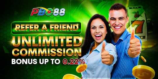 REFER A FRIEND BONUS AT PBC88