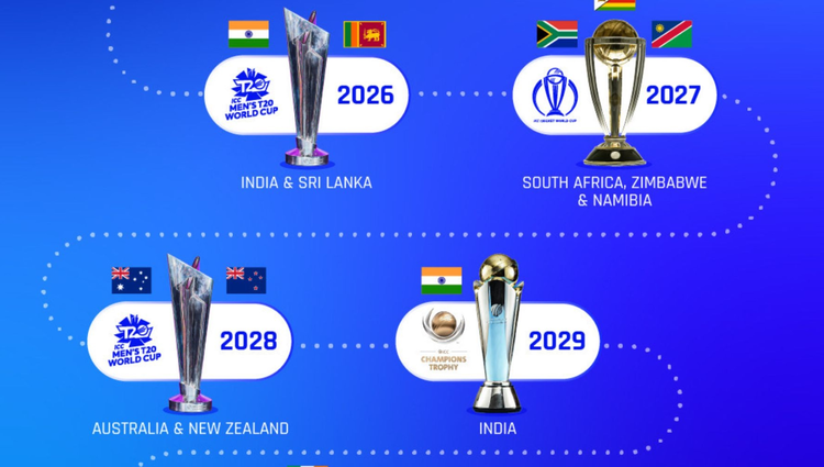 T20 World Cup 2026 Hosts Announced