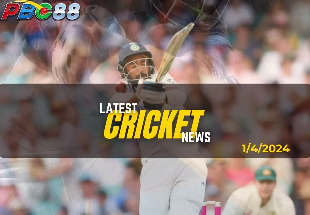 LATEST CRICKET NEWS 2025-01-04